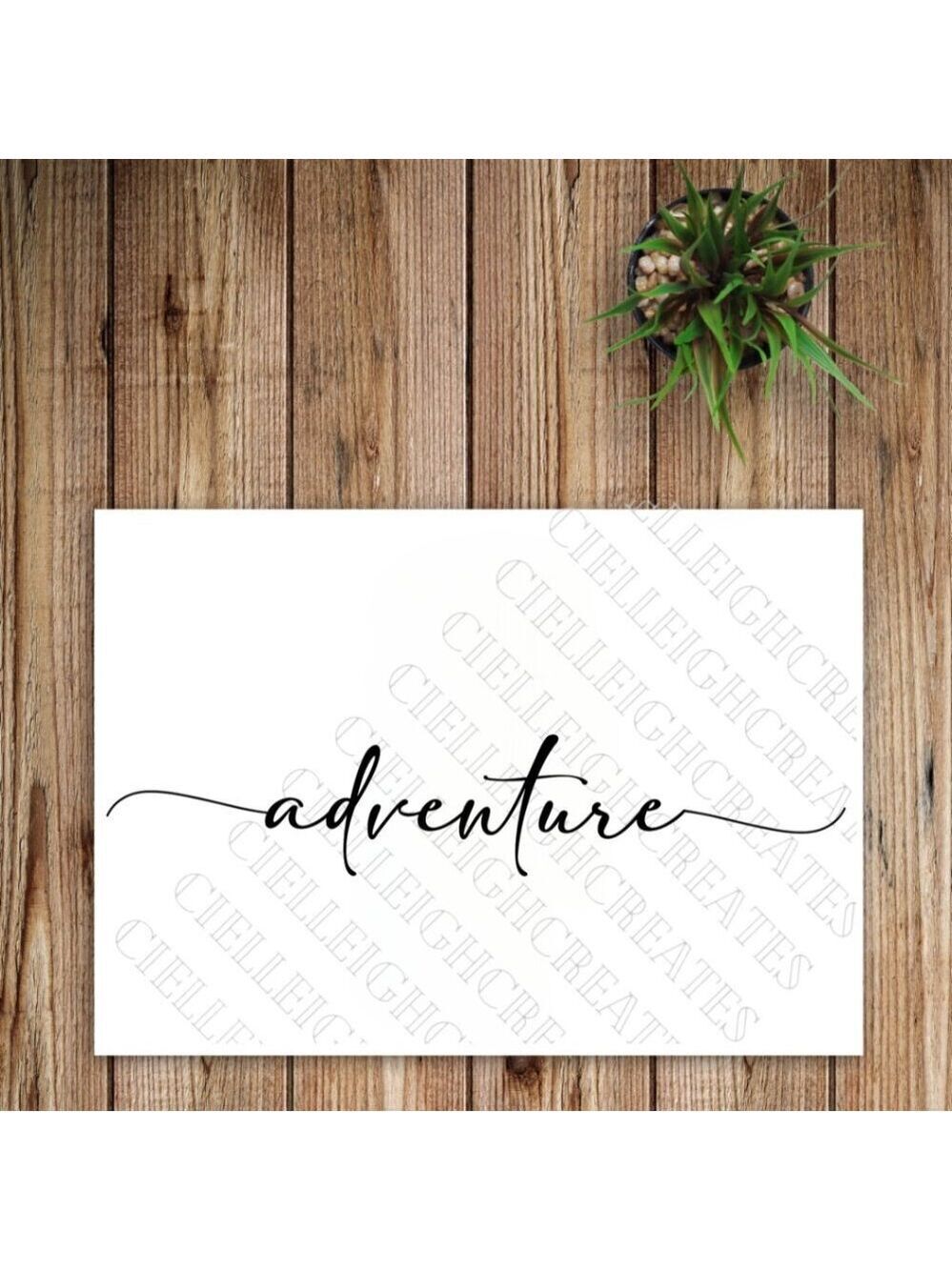 *2 for $20* Adventure vinyl decal Sticker